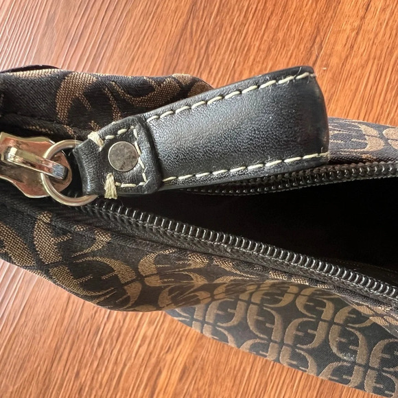 Fossil Vintage Y2K Monogram Logo Shoulder Bag Purse - Picture 4 of 8